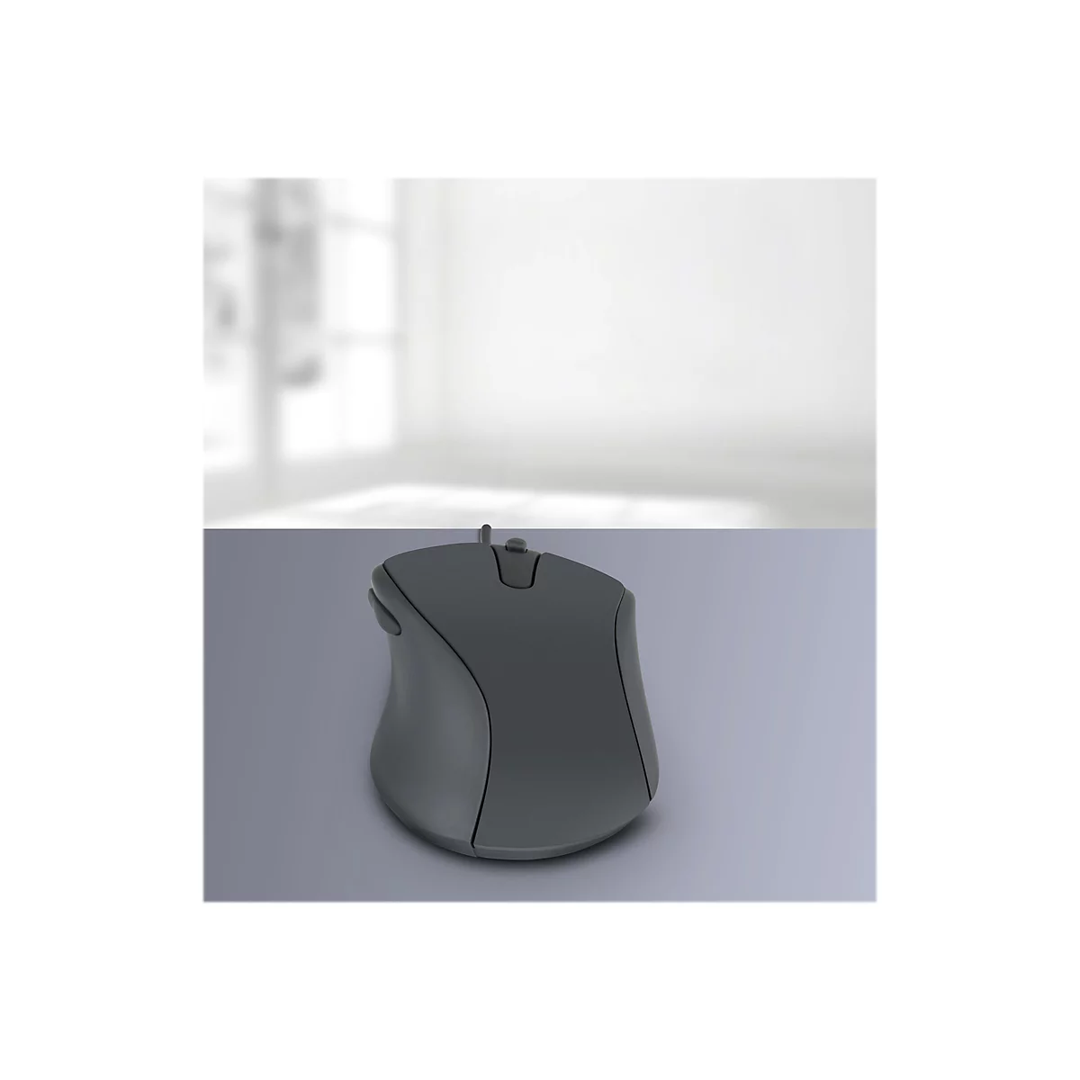 SPEEDLINK AXON Silent & Antibacterial - Maus - optisch - 5 Tasten - kabelgebunden - USB