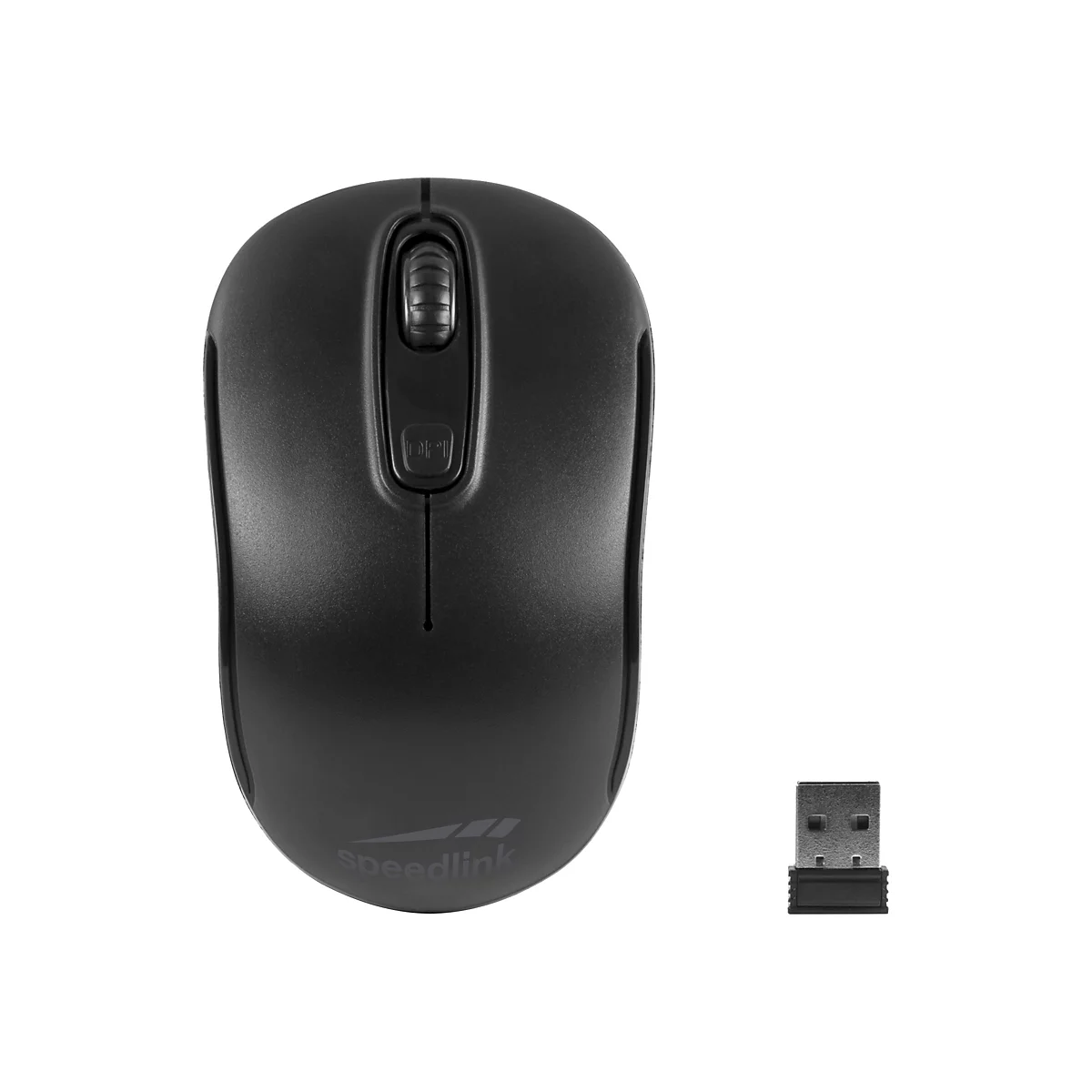 SPEEDLINK Ceptica - Maus - rechts- und linkshändig - 3 Tasten - kabellos - 2.4 GHz