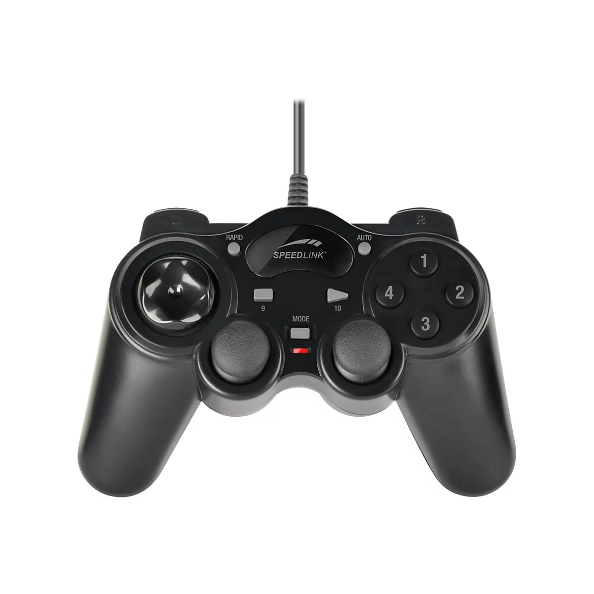 SPEEDLINK SL-6515-BK THUNDERSTRIKE - Game Pad - 12 Tasten - kabelgebunden - Schwarz - für PC