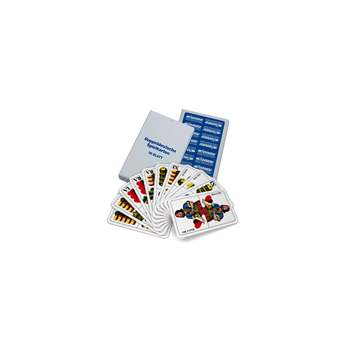 Spielkarten doppeldeutsch (36 Blatt)