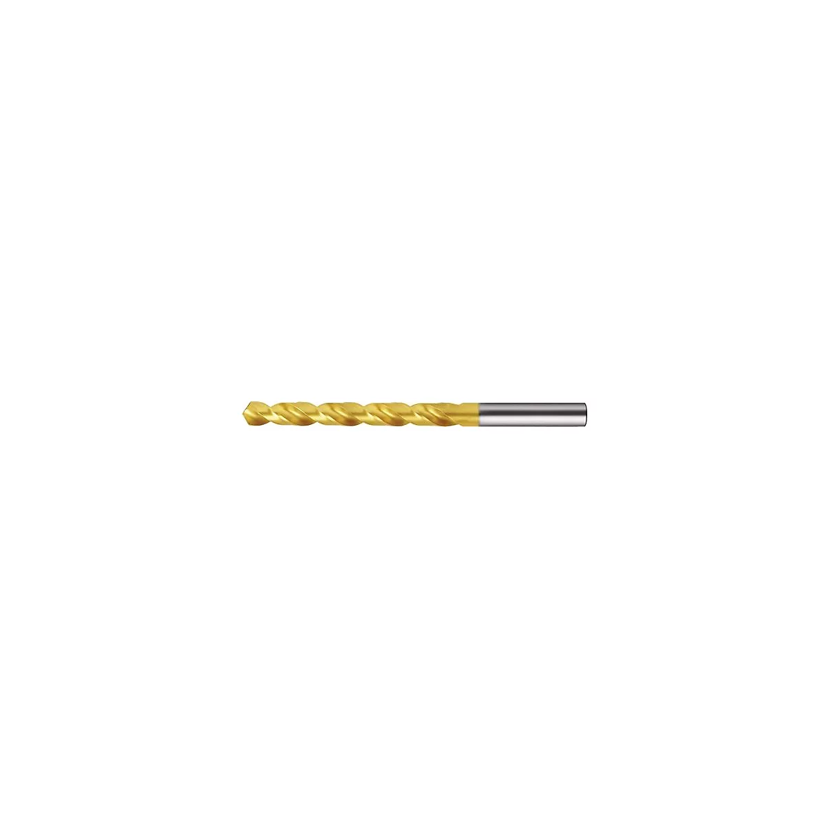 Spiralbohrer DIN 338 Typ UNI D.3,5mm HSS-Co5 TiN Zyl.schaft kurz PROMAT