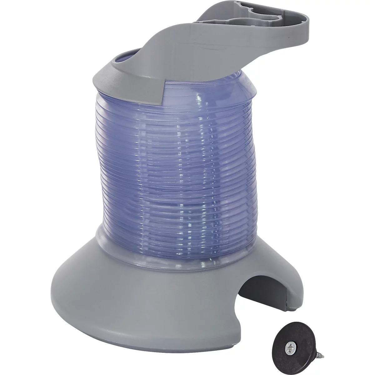 Spirale pour câbles, hauteur d'extension 1300 mm, Ø 90 mm, vertical jusqu'au sol, universel, plastique, transparent