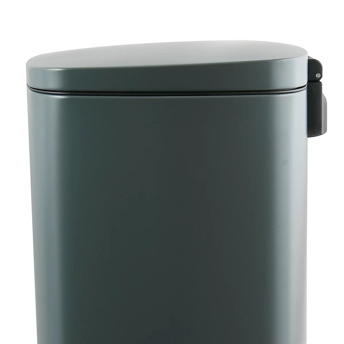 SPIRELLA Poubelle à pédale AKIRA, 50 litres, mécanisme à pédale, L 297 x L 427 x H 643 mm, gris