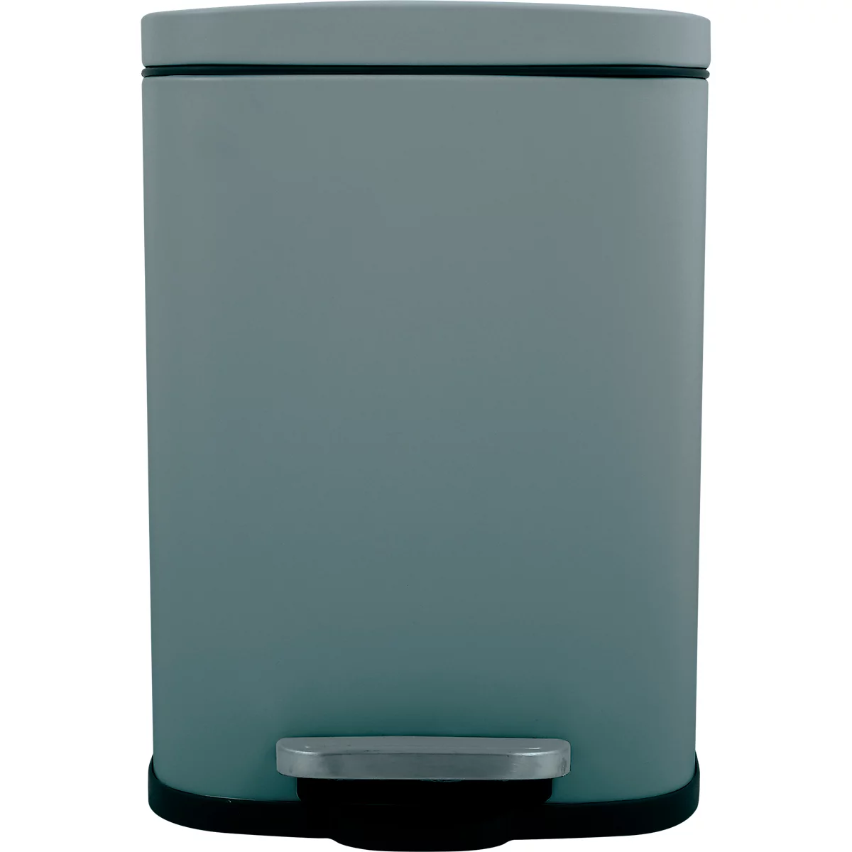 SPIRELLA Treteimer AKIRA, 12 Liter, Tretmechanismus, L 280 x B 193 x H 379 mm, grau