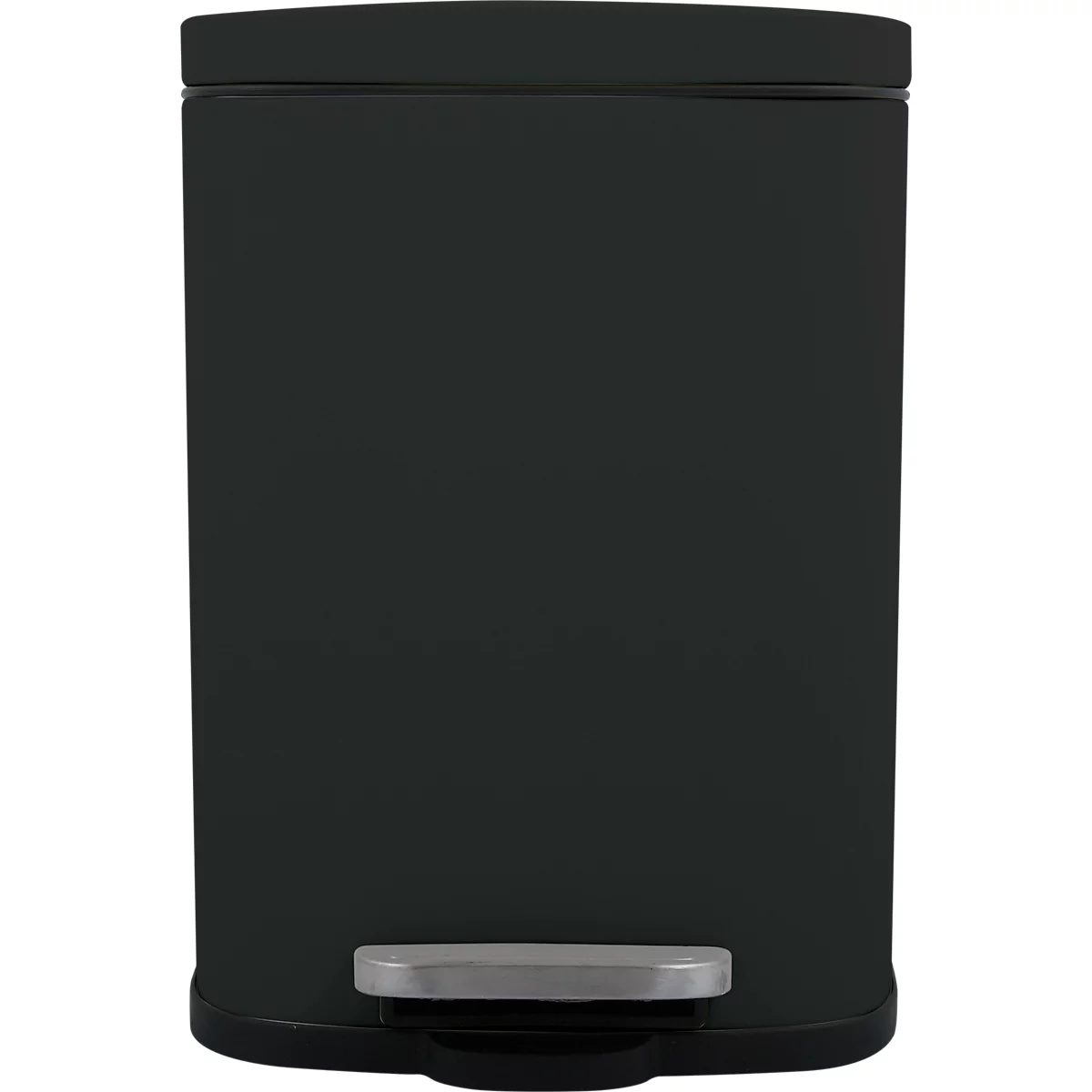 SPIRELLA Treteimer AKIRA, 12 Liter, Tretmechanismus, L 280 x B 193 x H 379 mm, schwarz