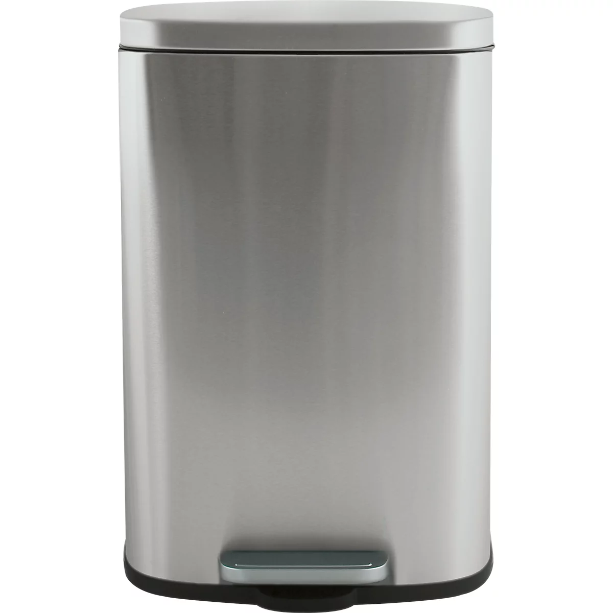 SPIRELLA Treteimer AKIRA, 30 Liter, Tretmechanismus, L 343 x B 235 x H 629 mm, edelstahl