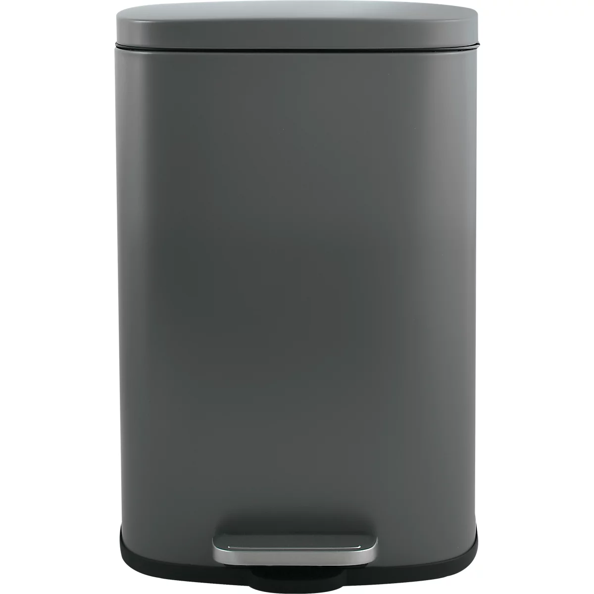 SPIRELLA Treteimer AKIRA, 30 Liter, Tretmechanismus, L 343 x B 235 x H 629 mm, grau