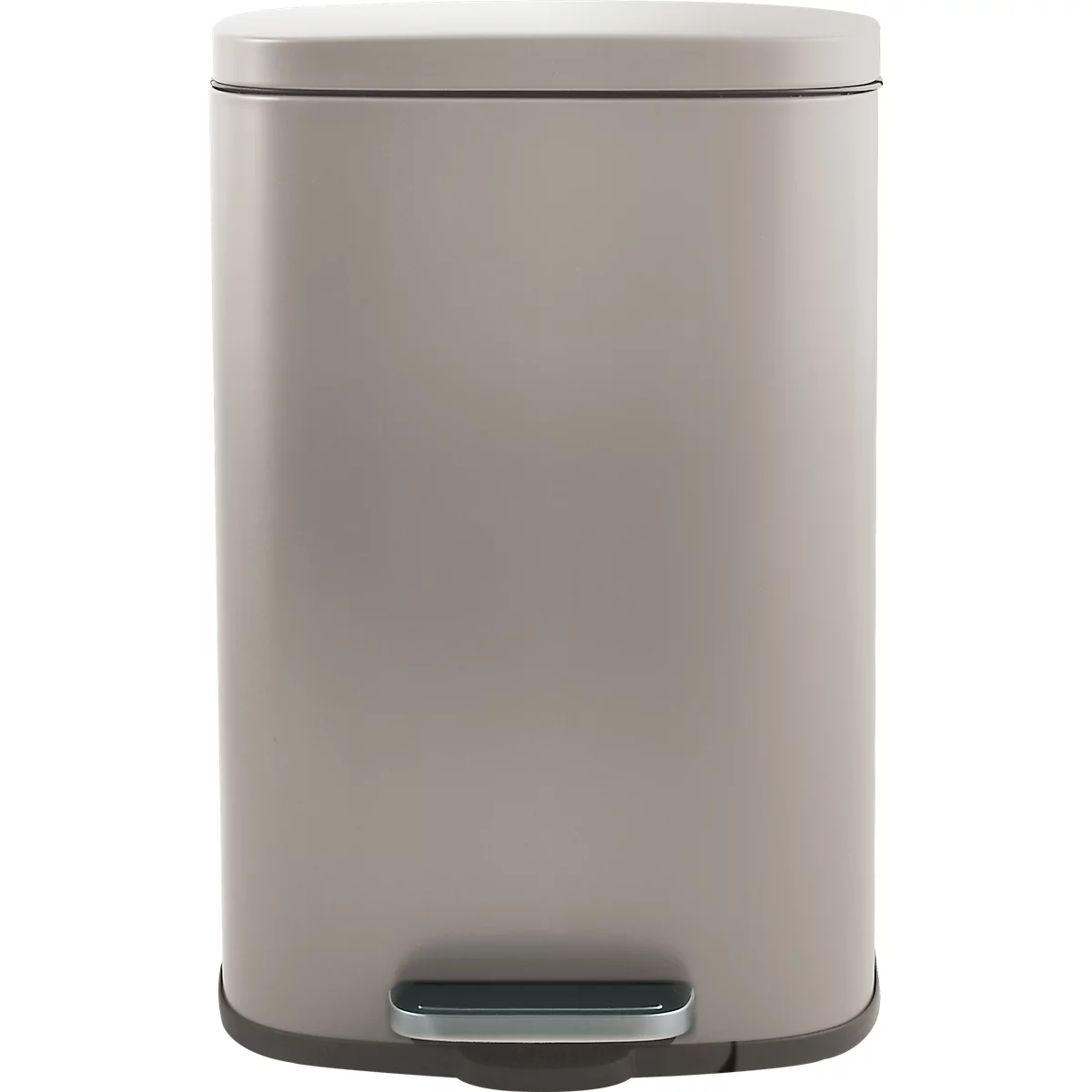 SPIRELLA Treteimer AKIRA, 30 Liter, Tretmechanismus, L 343 x B 235 x H 629 mm, taupe