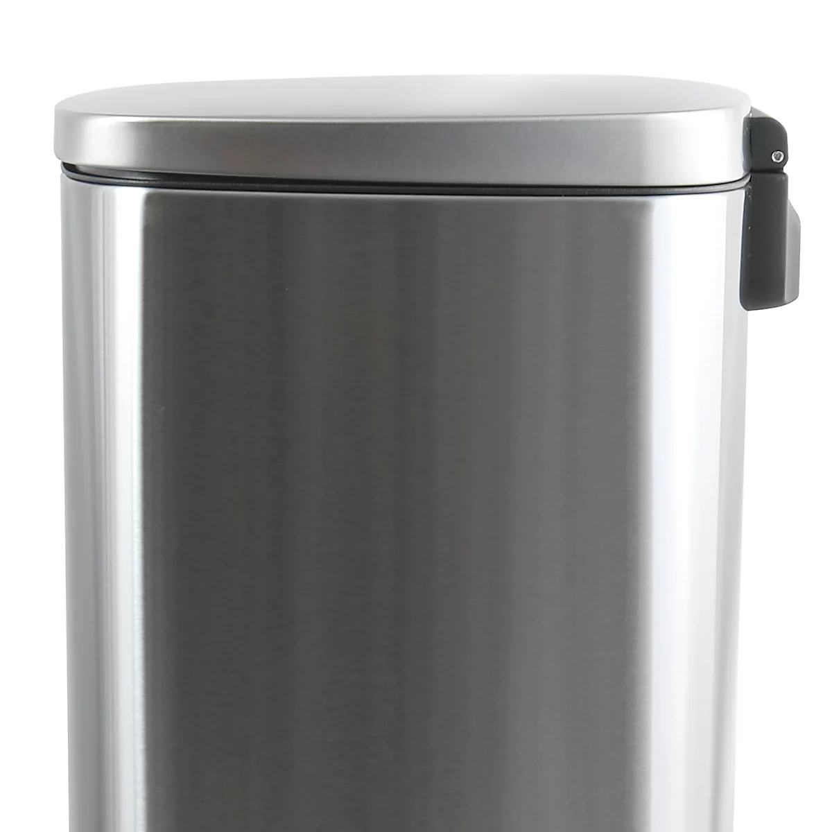 SPIRELLA Treteimer AKIRA, 50 Liter, Tretmechanismus, B 297 x L 427 x H 634 mm, edelstahl