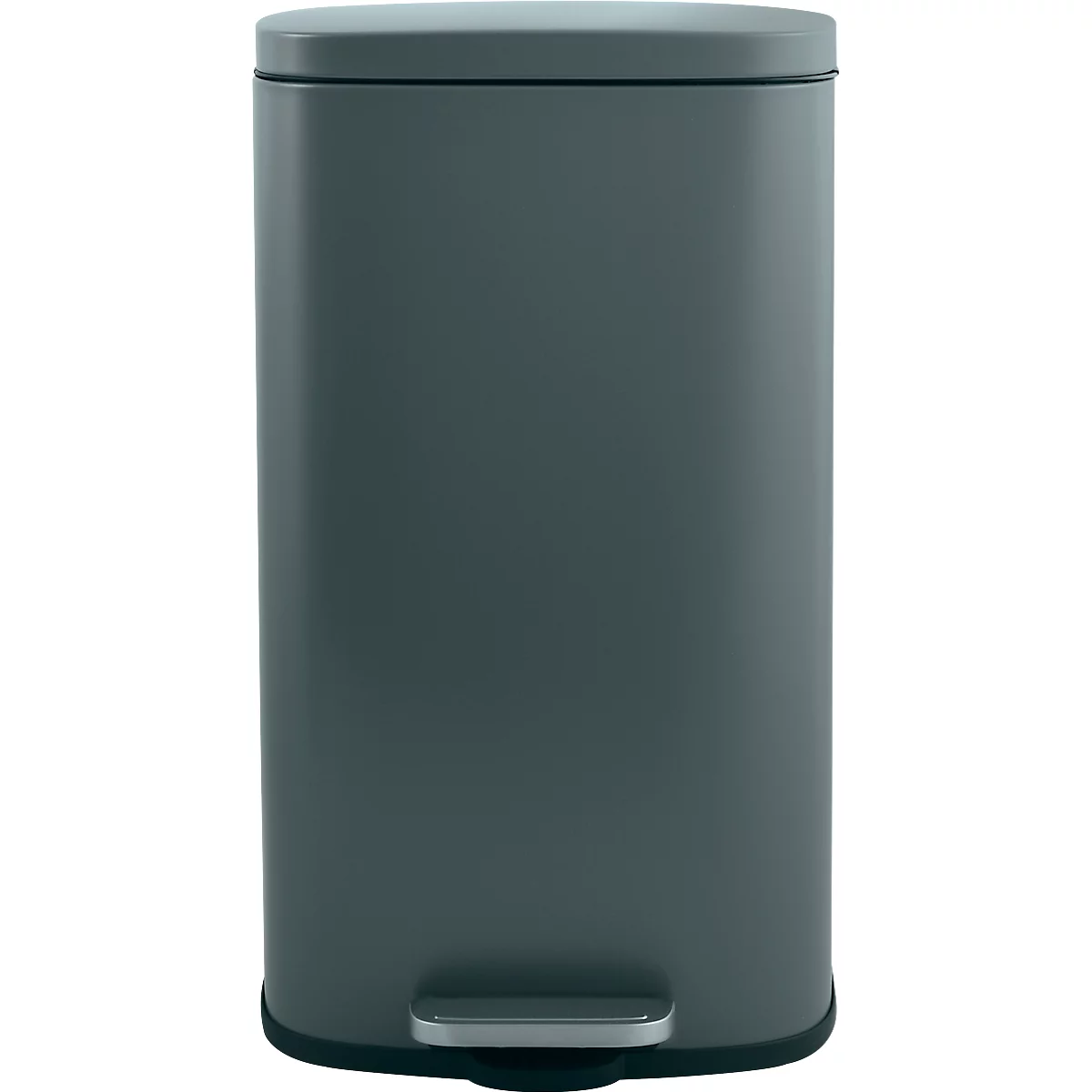 SPIRELLA Treteimer AKIRA, 50 Liter, Tretmechanismus, B 297 x L 427 x H 643 mm, grau