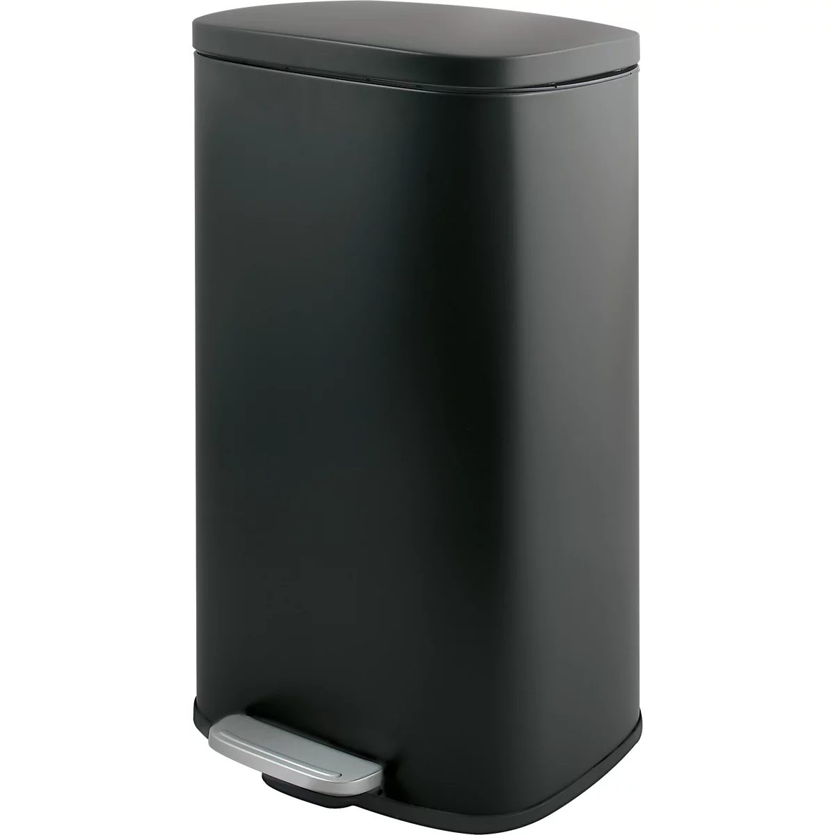 SPIRELLA Treteimer AKIRA, 50 Liter, Tretmechanismus, B 297 x L 427 x H 643 mm, schwarz