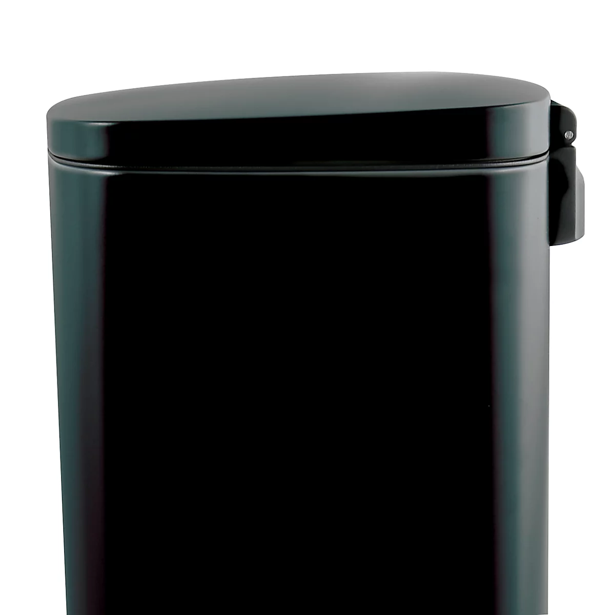 SPIRELLA Treteimer AKIRA, 50 Liter, Tretmechanismus, B 297 x L 427 x H 643 mm, schwarz