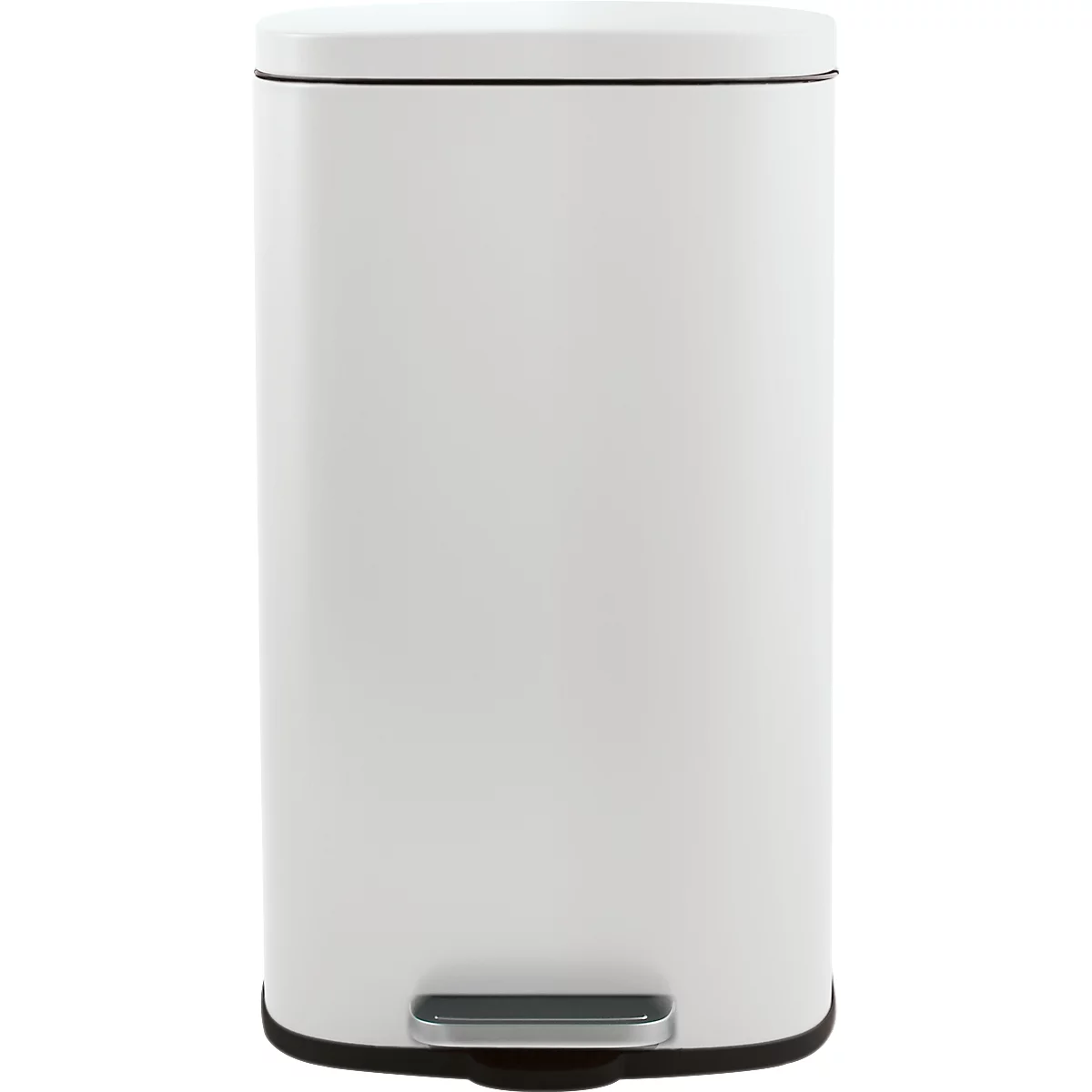 SPIRELLA Treteimer AKIRA, 50 Liter, Tretmechanismus, B 297 x L 427 x H 643 mm, weiss