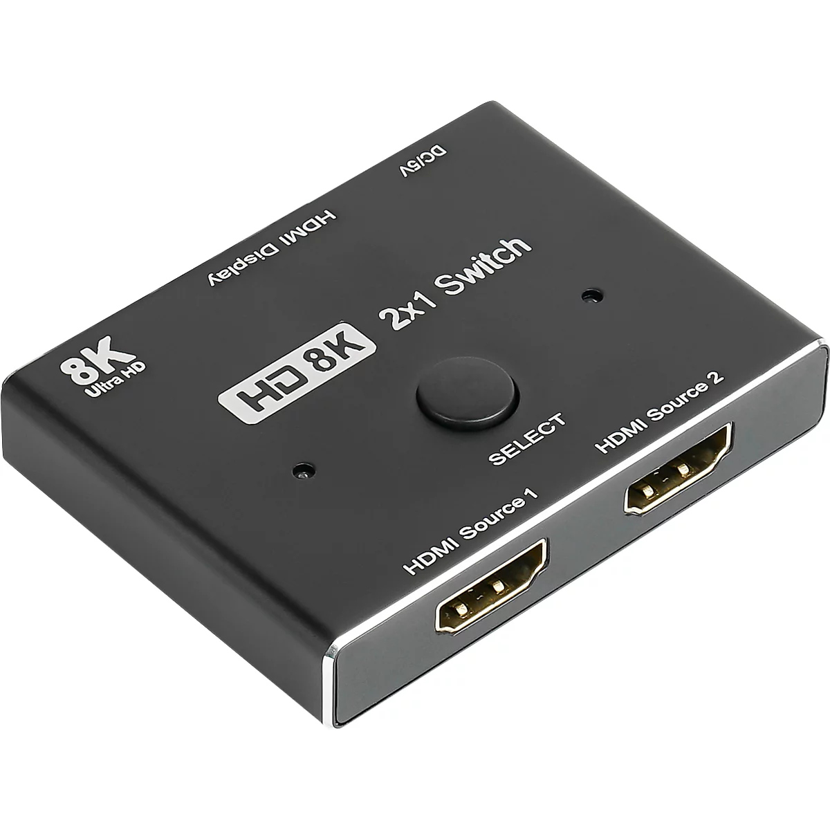 Splitter HDMI 2.1 Good Connections, 2x, directionnel, jusqu'à 8K, câble USB inclus, noir