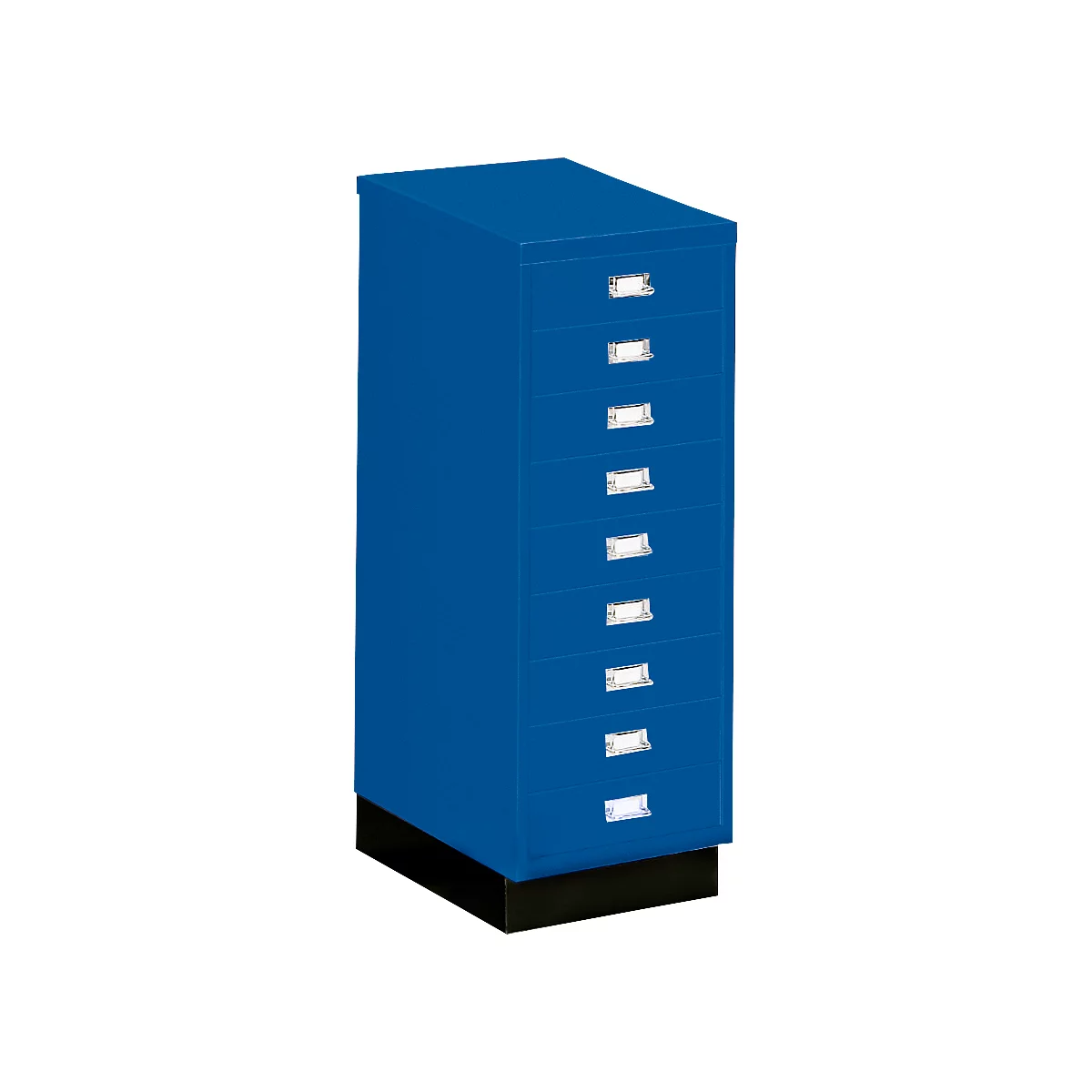 SSI ladekast A3, 9 schuifladen, 940 mm hoog, gentiaanblauw
