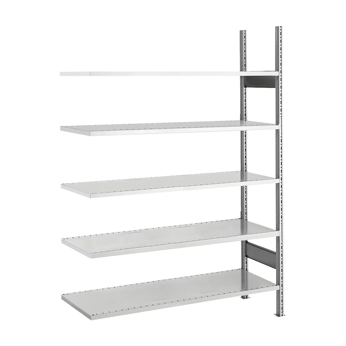 SSI Schäfer Archivregal, Anbaufeld, 5 Böden, B 995 x T 300 mm, verzinkt