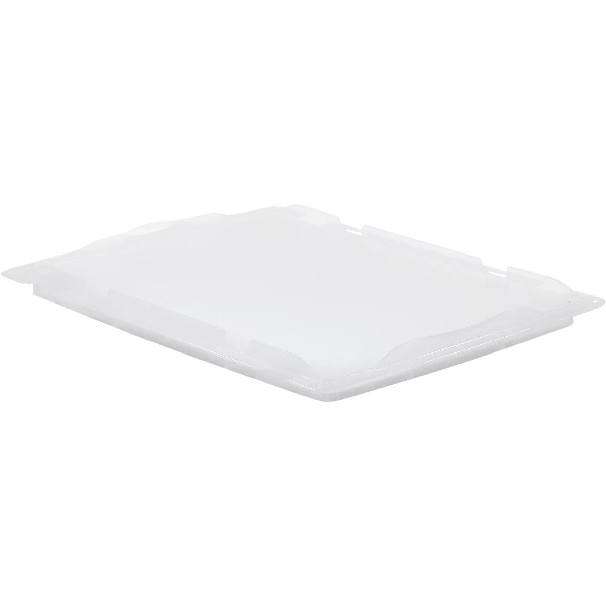 SSI Schäfer Bacs légers Euro-Box ELB 4220 avec couvercle, polypropylène, L 400 x l 300 x H 220 mm, 20,4 litres, translucide