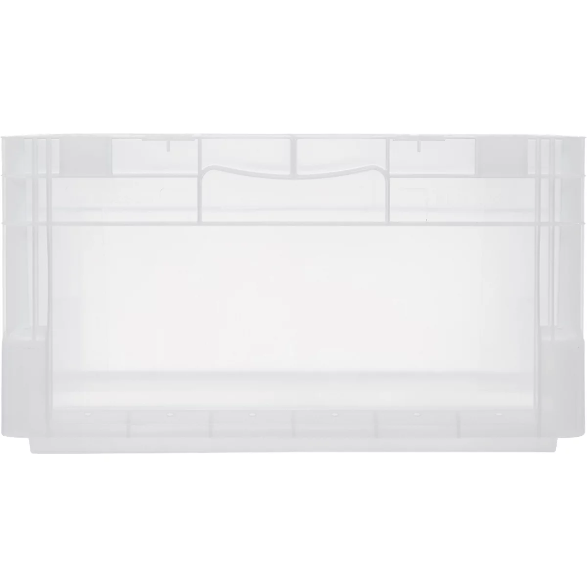 SSI Schäfer Euro-Box-Leichtbehälter ELB 4220 mit Deckel, Polypropylen, L 400 x B 300 x H 220 mm, 20,4 Liter, transluzent