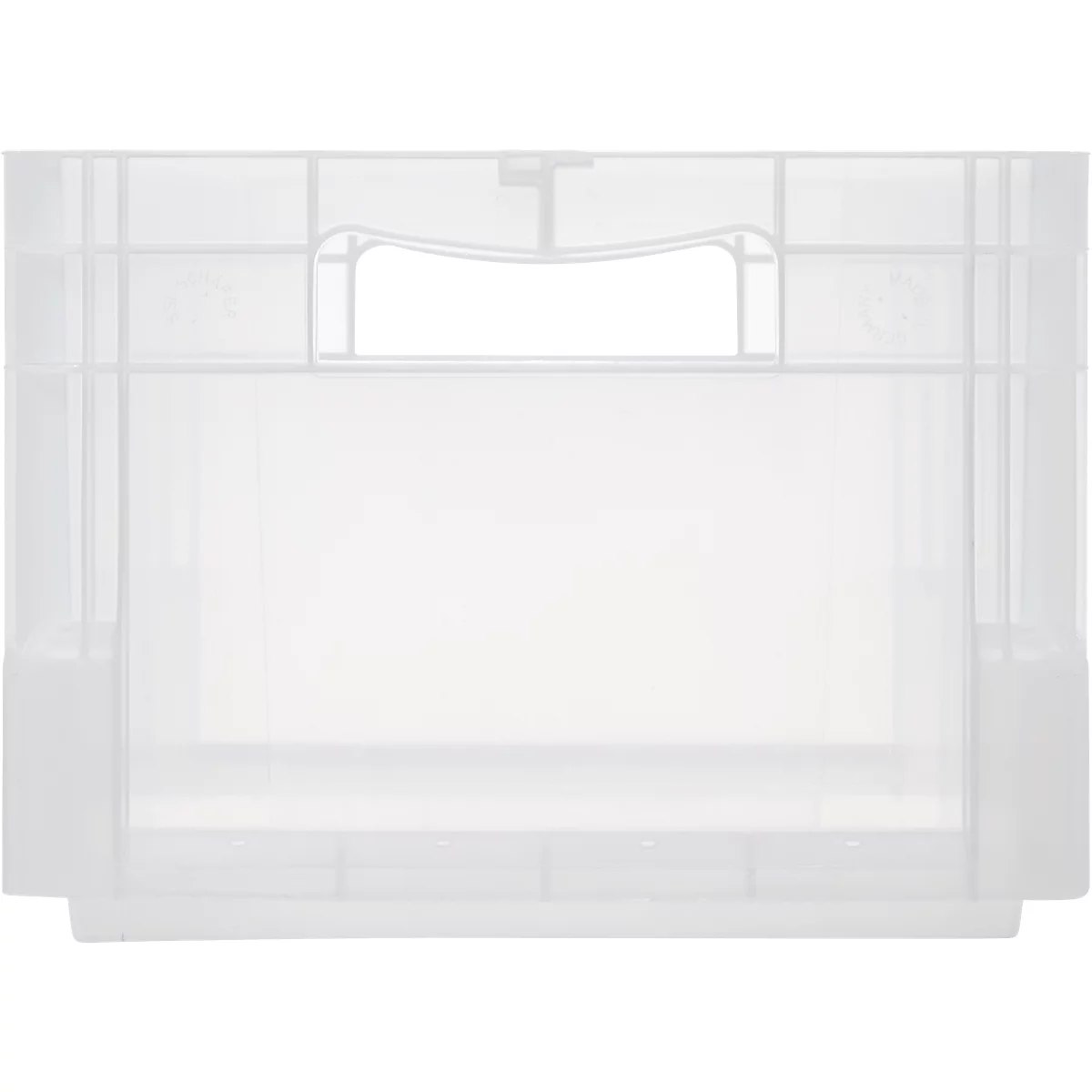 SSI Schäfer Euro-Box-Leichtbehälter ELB 4220 mit Deckel, Polypropylen, L 400 x B 300 x H 220 mm, 20,4 Liter, transluzent