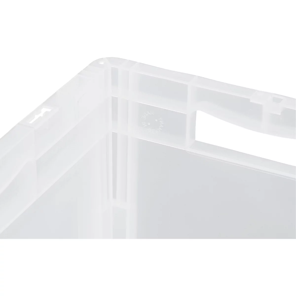 SSI Schäfer Euro-Box-Leichtbehälter ELB 4220 mit Deckel, Polypropylen, L 400 x B 300 x H 220 mm, 20,4 Liter, transluzent