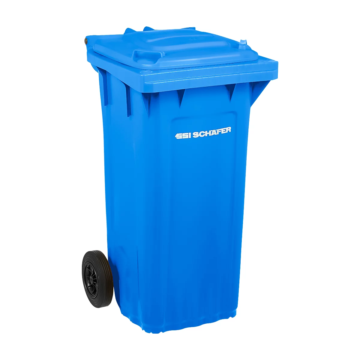 SSI Schäfer Mülltonne PRO 120 WAVE, 120 l, fahrbar, blau