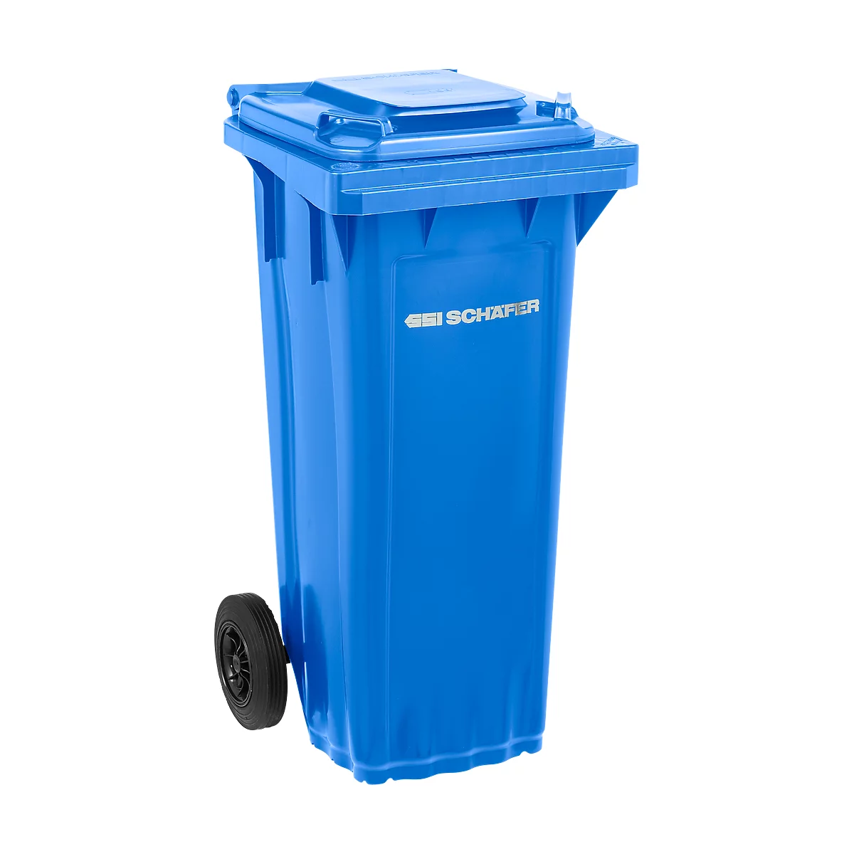 SSI Schäfer Mülltonne PRO 80 WAVE, 80 l, fahrbar, blau