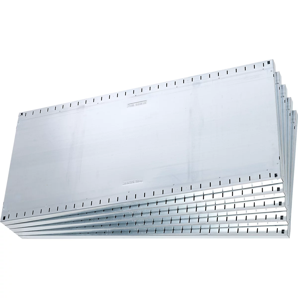 SSI Schäfer Rayonnage à tablettes enfichables VSR3000, rayonnage annexe, 5 tablettes, charge admissible par élément 1000 kg, L 1282 x P 400 x H 1910 mm, acier galvanisé
