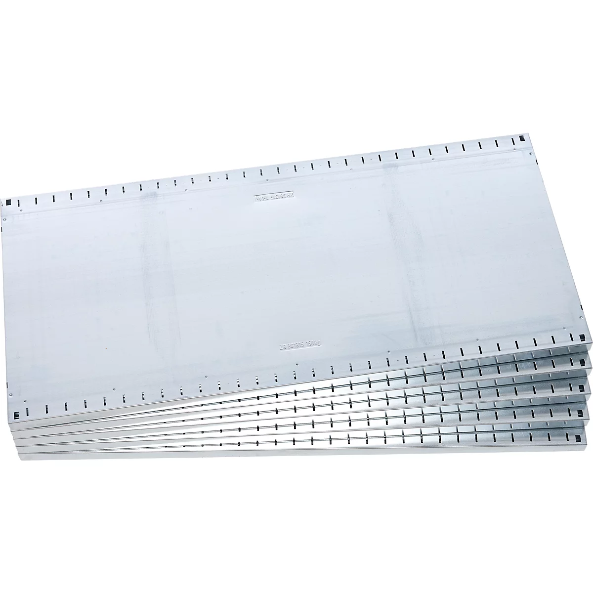 SSI Schäfer Rayonnage à tablettes enfichables VSR3000, rayonnage annexe, 5 tablettes, charge admissible par élément 1000 kg, L 1282 x P 400 x H 1910 mm, acier galvanisé