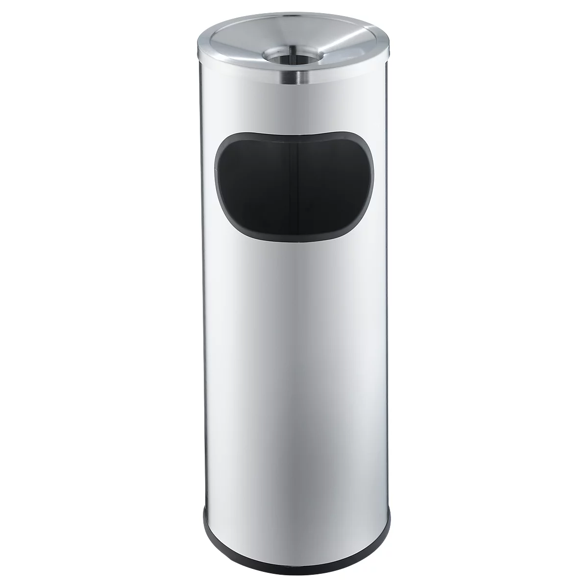 Staande asbak, roestvrij staal, ø 230 x H 610 mm