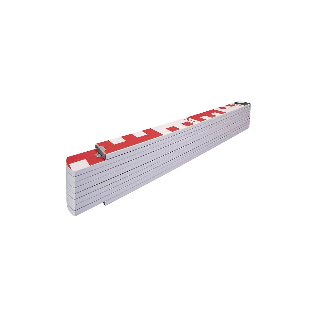 STABILA duimstok 1407 GEO, beukenhout wit, L 2m, EG III, markeerfunctie, mm/cm maatverdeling