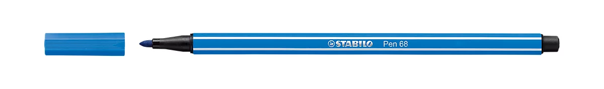 STABILO® Fasermaler Pen 68, blau, 10 Stück