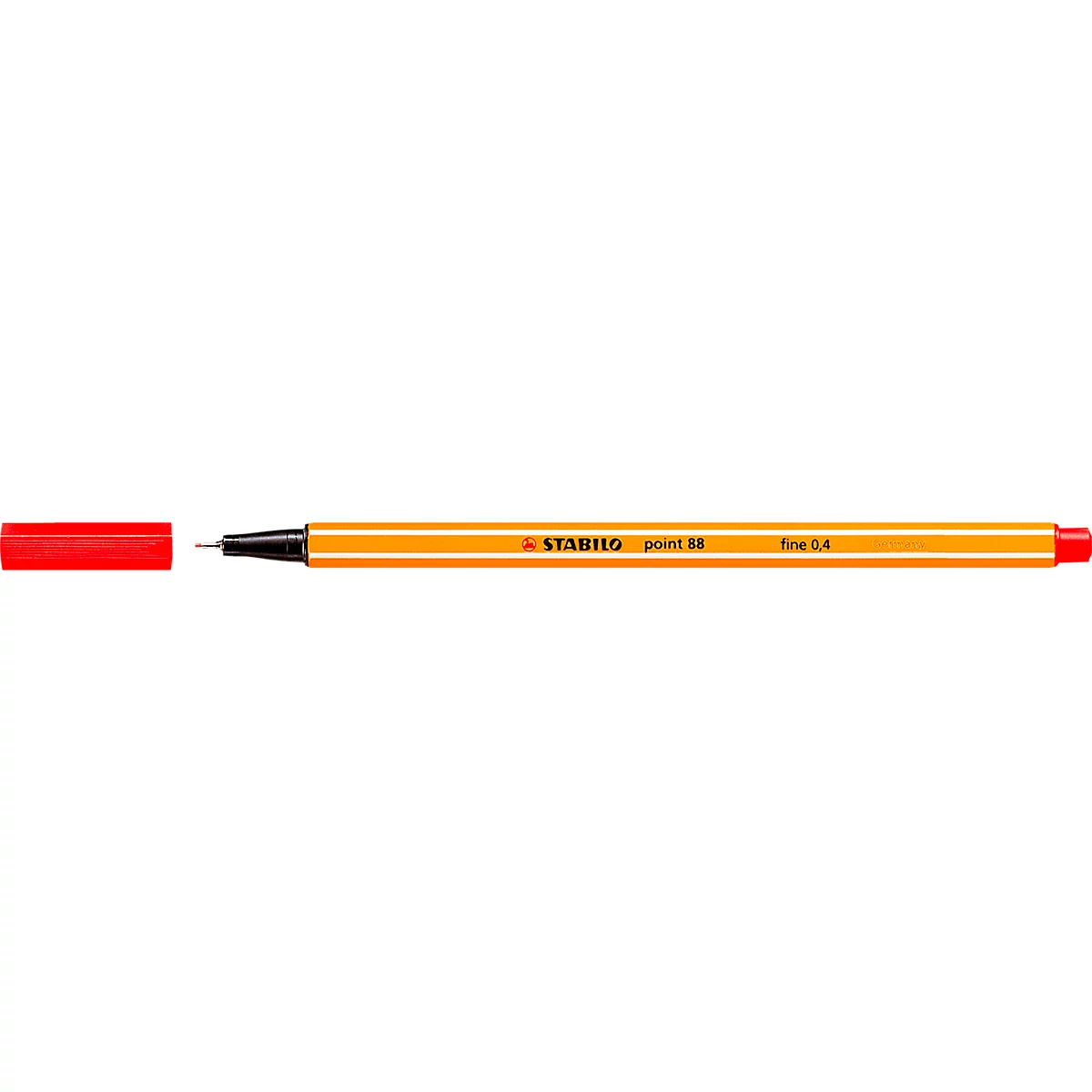 STABILO® Fineliner Point 88, 0,4 mm, farbsortiert, Etui à 20 Stück