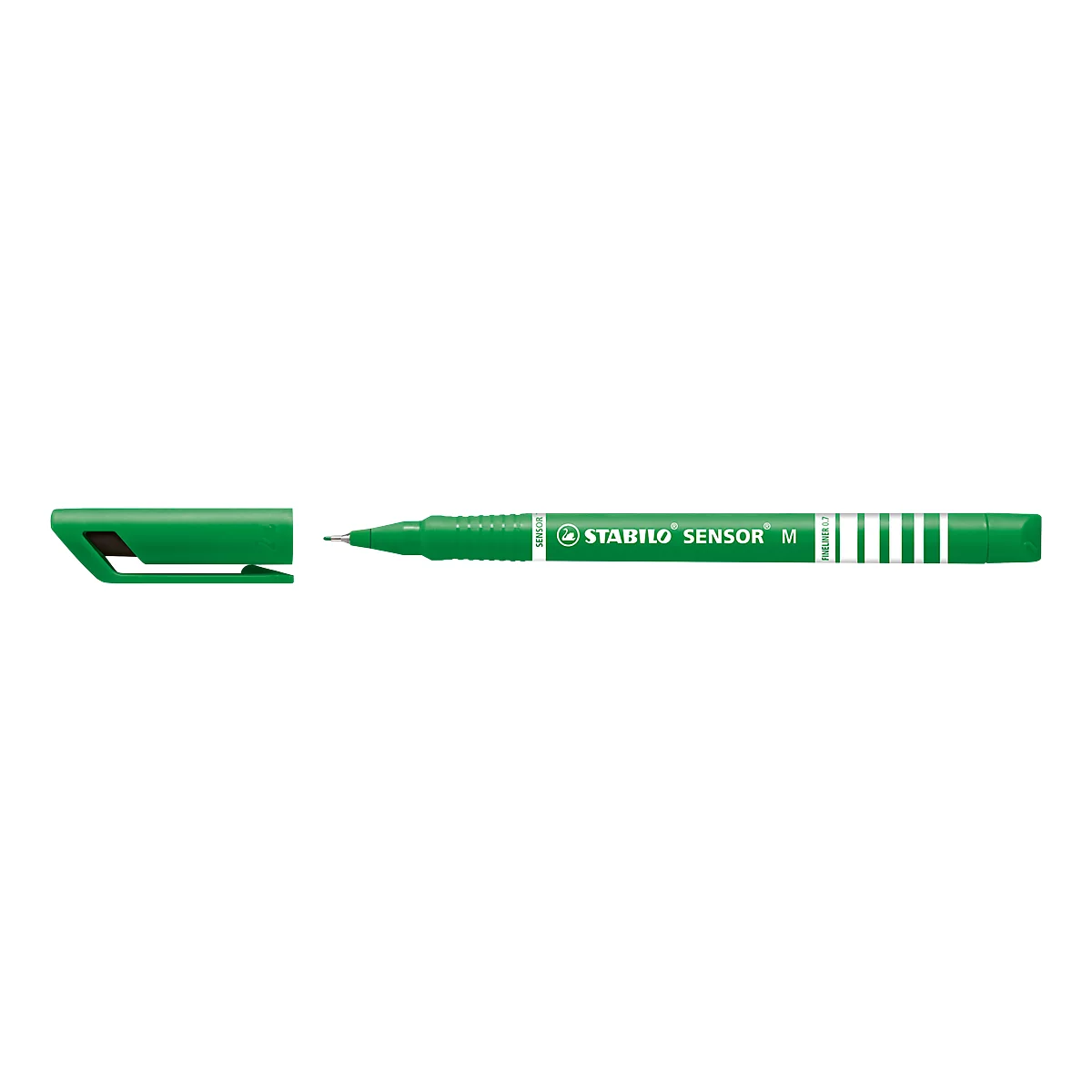 Stabilo Fineliner Sensor, Lijndikte 0,7 mm, groen, 10 st.