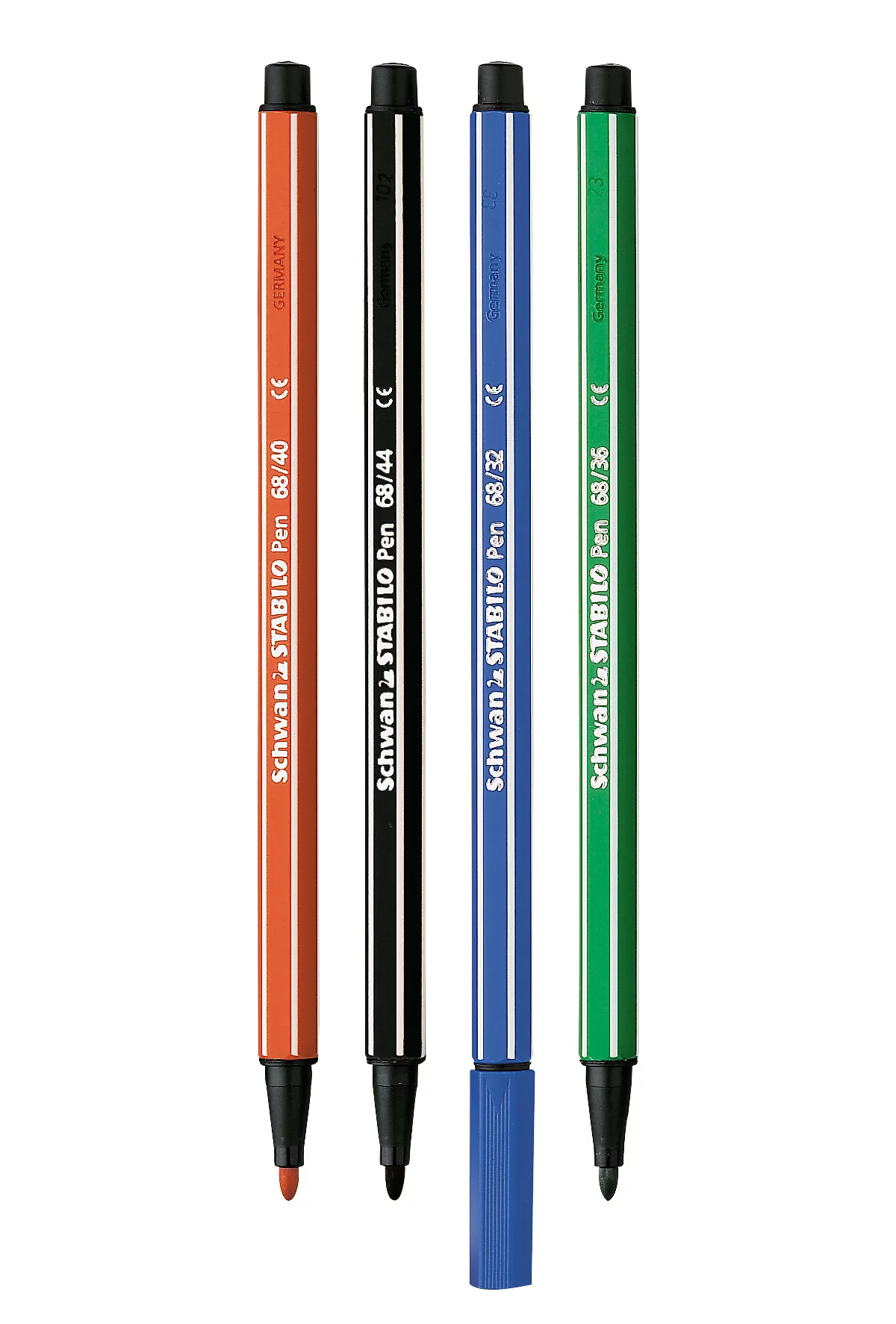 STABILO® viltstift pen 68, gesorteerd, 10 stuks