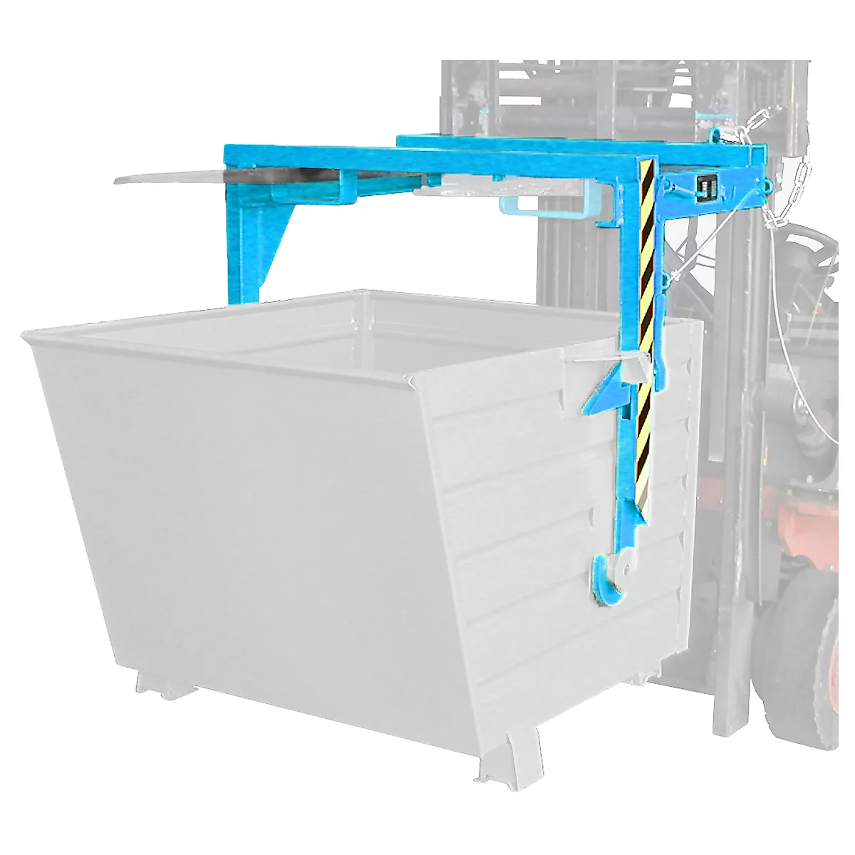 Stacker Crossbeam BST 200, for Stacking Tipper BSK, blue