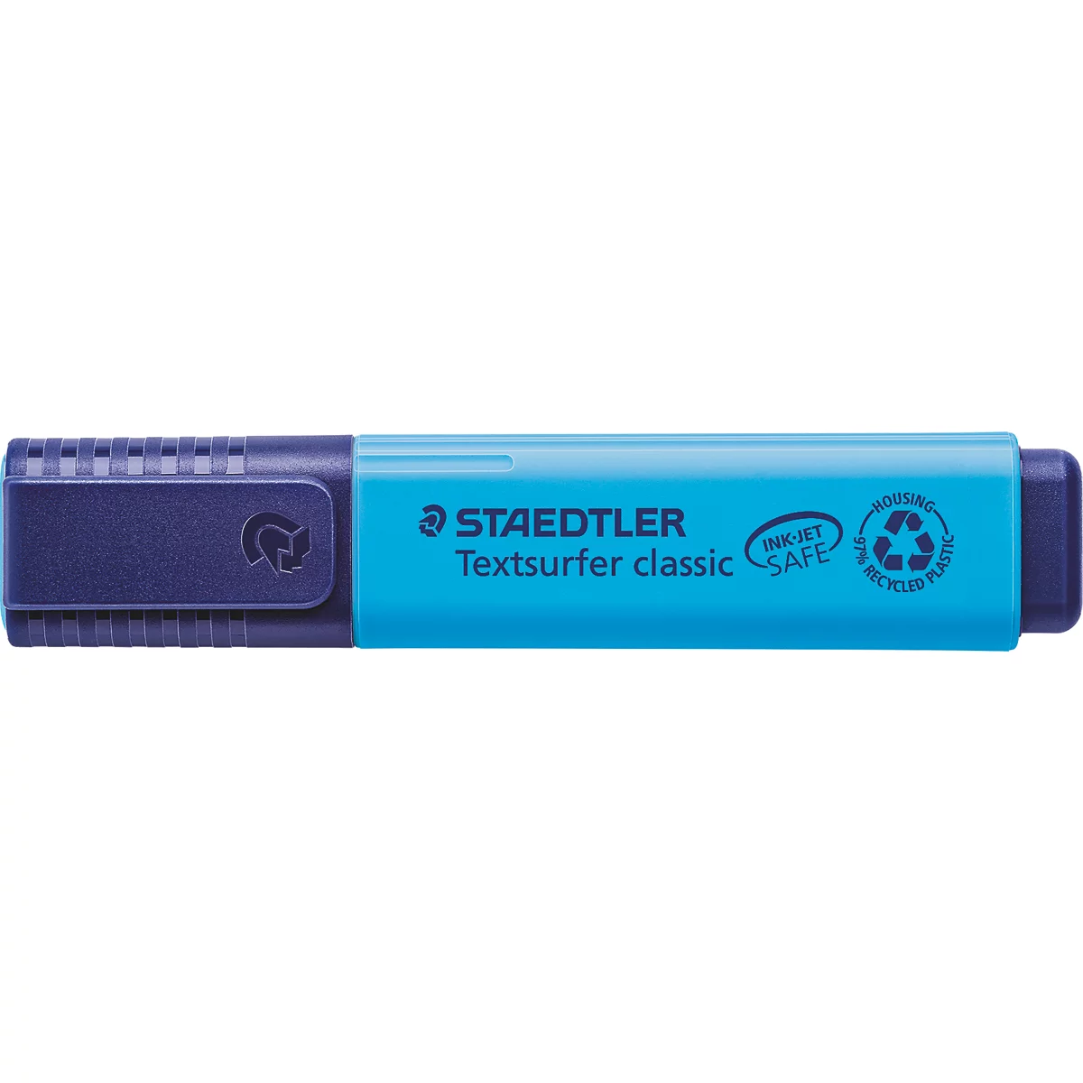 Hellblau-violetter Textmarker STAEDTLER Textsurfer classic.
