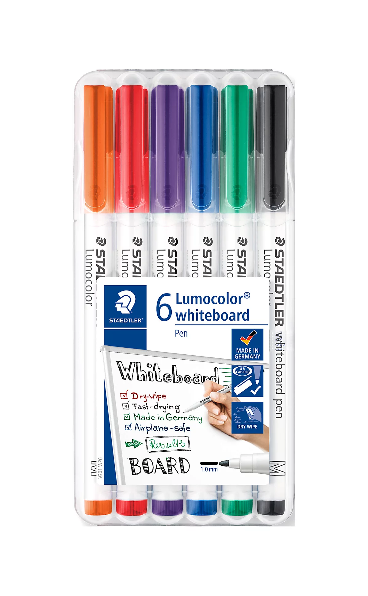 STAEDTLER Whiteboardmarker Lumocolor®, 1 mm, 6er Set