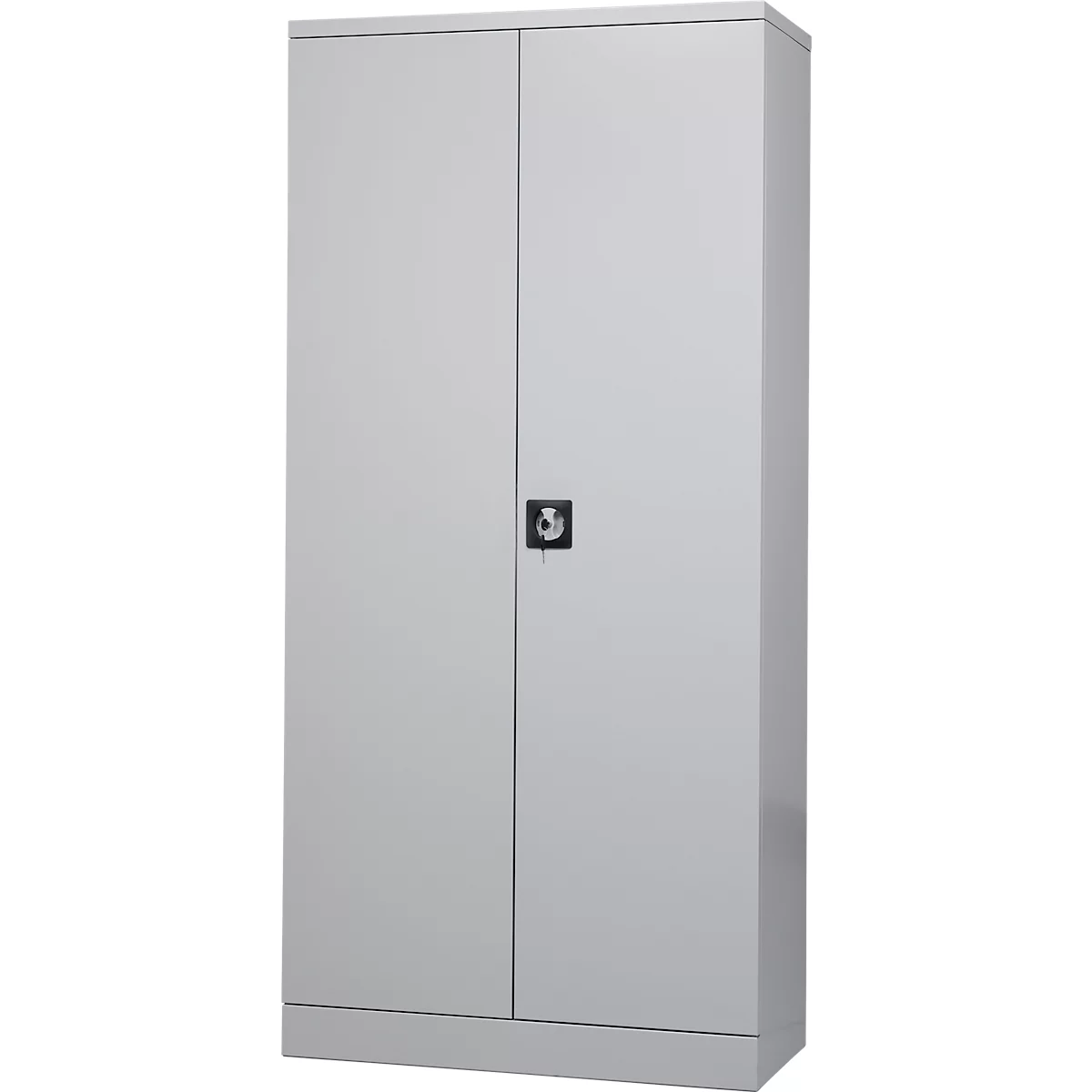 Stahlschrank, B 920 x T 420 x H 1950 mm, lichtgrau RAL 7035 