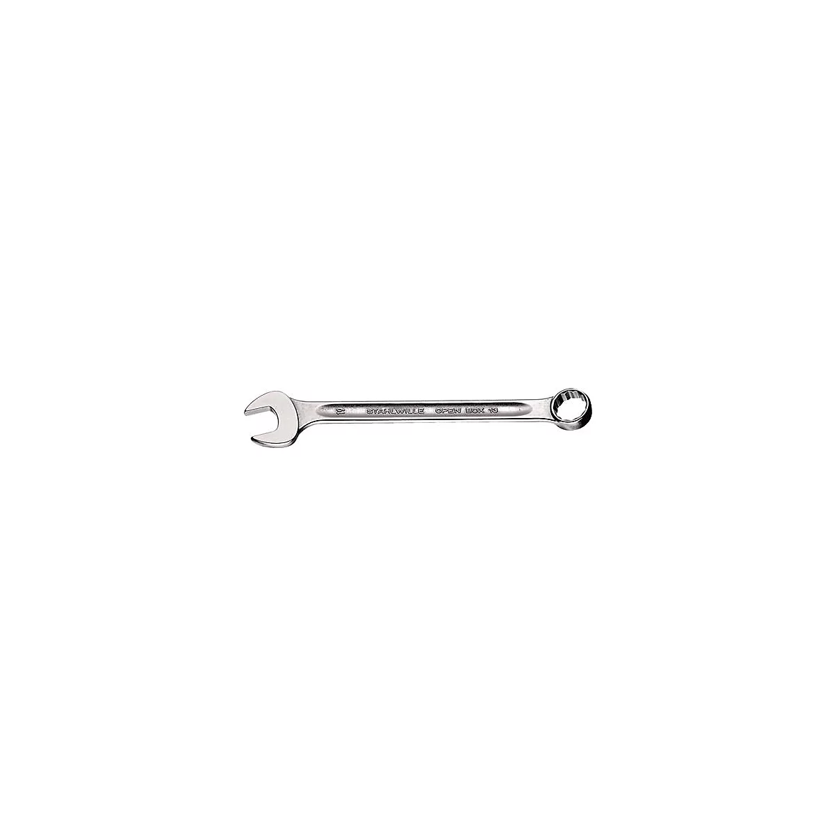 Stahlwille-combinatiesleutel OPEN-BOX 13, SW 32 mm, lengte 360 mm, staal-chroomlegering, dubbele zeskant met AS-Drive profiel
