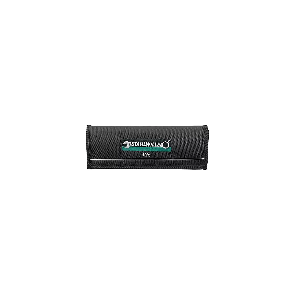 Stahlwille dubbele steeksleutelset 10/8, 8-delig, SW 6-22 mm, chroom-legering staal, zeskant