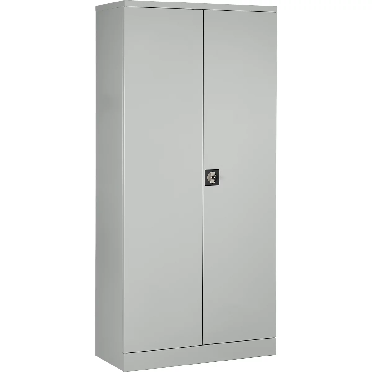 Stalen kast, B 916 x D 422 x H 1950 mm, lichtgrijs RAL 7035