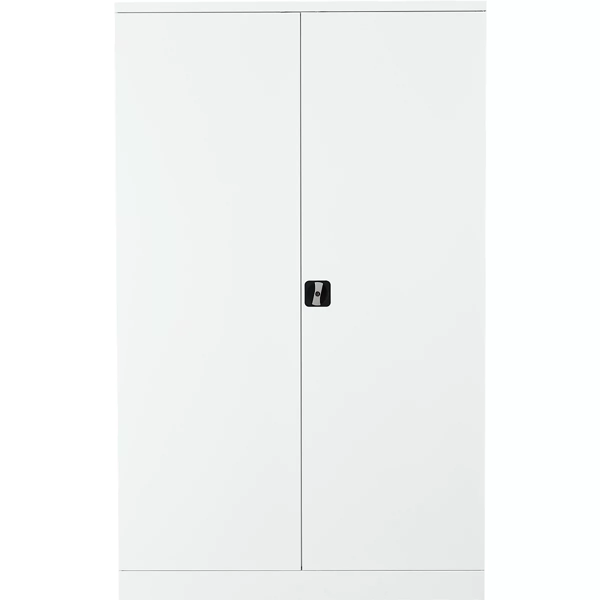 Stalen kast, H 1950 x B 1200 x D 420 mm, wit 9016