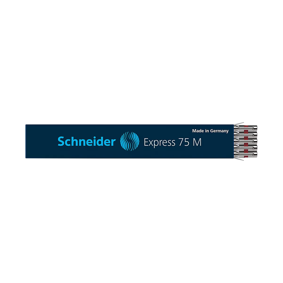 Standaardvulling SCHNEIDER Express 75, rood, 10 stuks