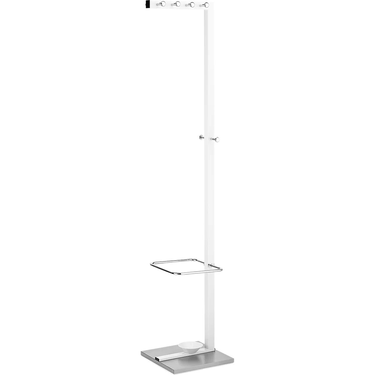 Standing coat rack (2877-10), white