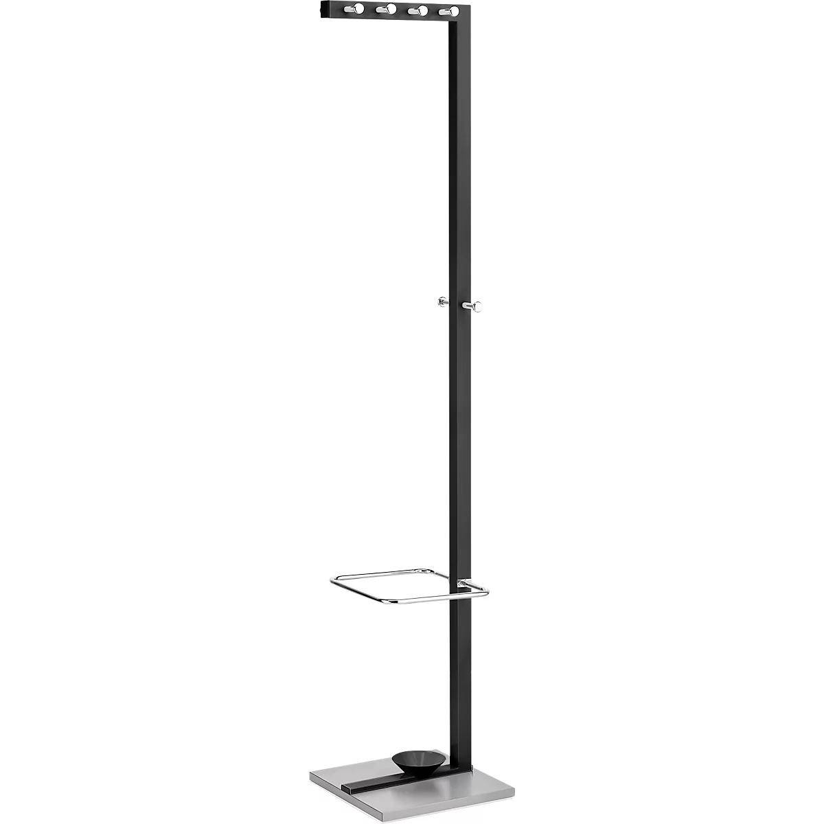 Standing coat rack (2877-11), black