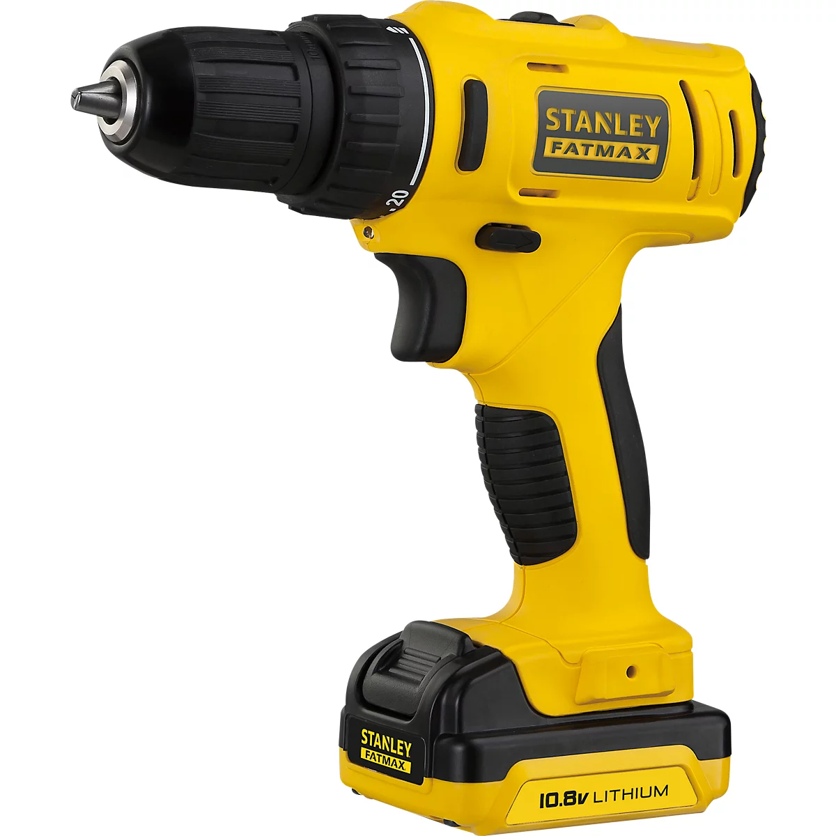 STANLEY FATMAX accuboormachine (10,8V / 1,5Ah) 2 accu's, incl. koffer &amp; lader