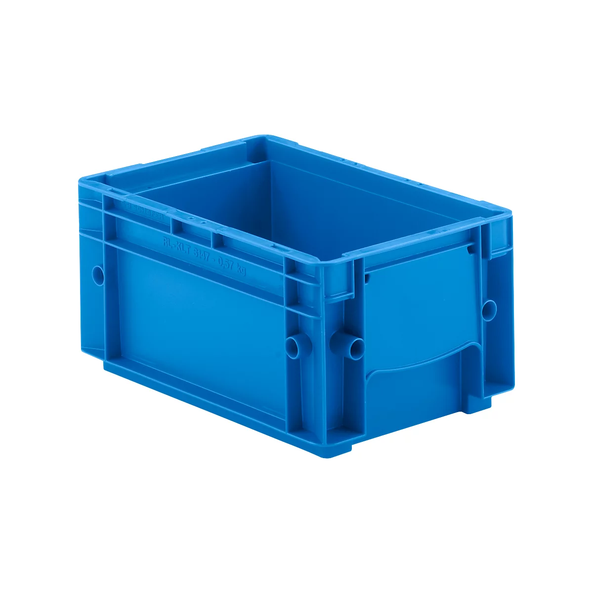 Stapelbak Euro RL-KLT 3147 - polypropeen - B 300 x D 200 mm - 5,3 l - tot 20 kg - blauw