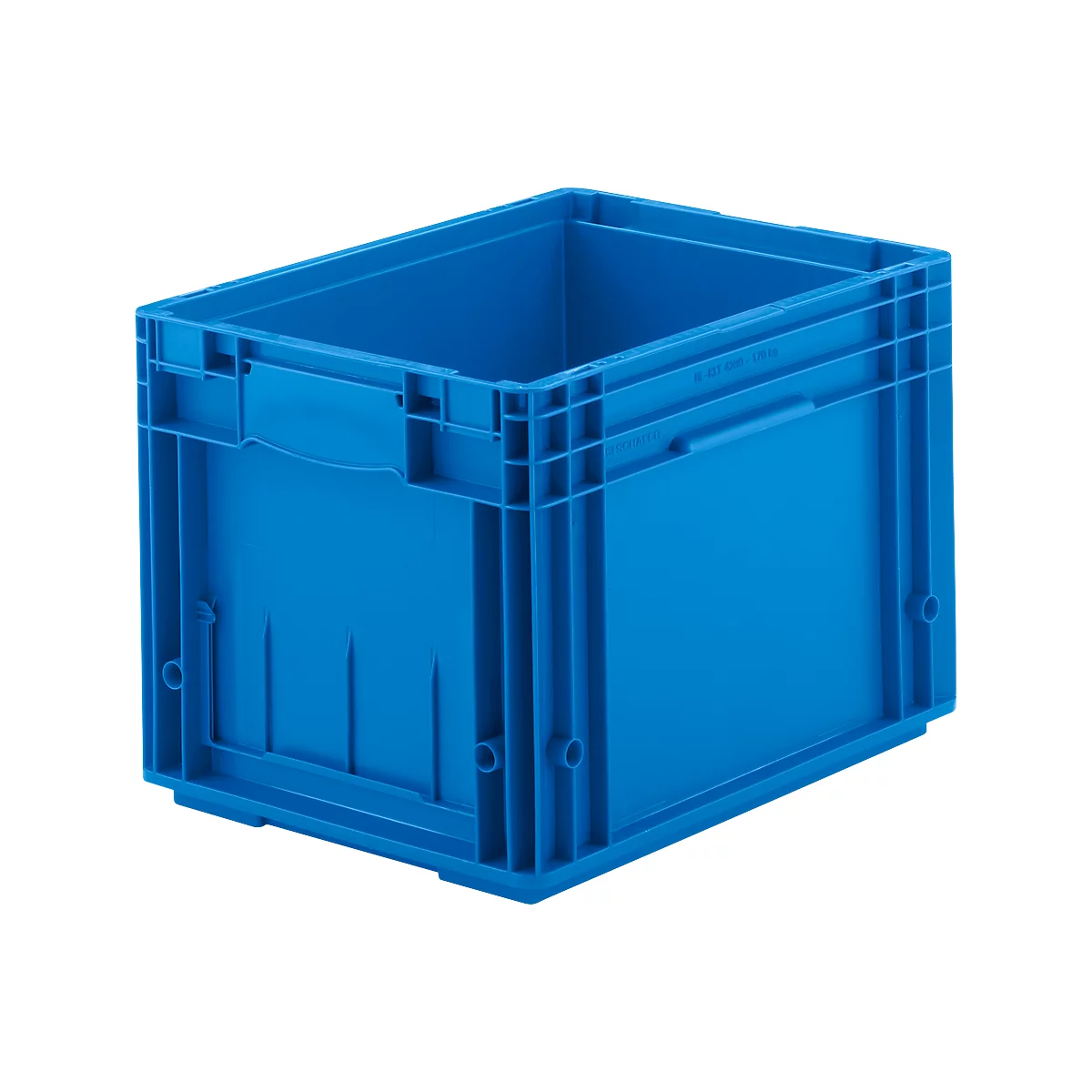 Stapelbak Euro RL-KLT 4280 - polypropeen - B 400 x D 300 mm 24,2 l - tot 20 kg - blauw