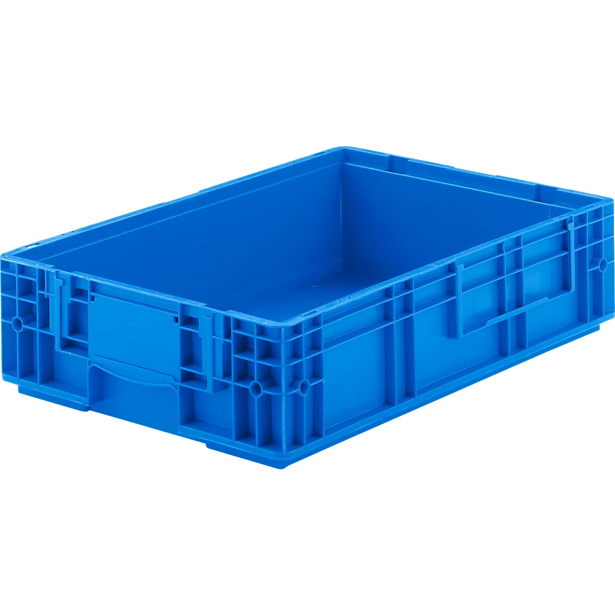 Stapelbak Euro RL-KLT 6147 - polypropeen - B 600 x D 400 mm- 25,7 l - tot 20 kg - blauw