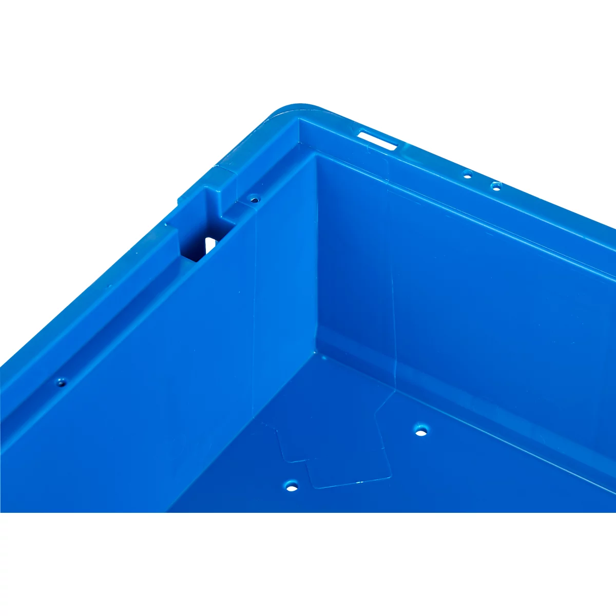 Stapelbak Euro RL-KLT 6147 - polypropeen - B 600 x D 400 mm- 25,7 l - tot 20 kg - blauw